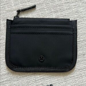 Lululemon Black Zippered Pouch